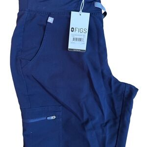 Figs Blue Navy Cargo Pants Versatile and Stylish